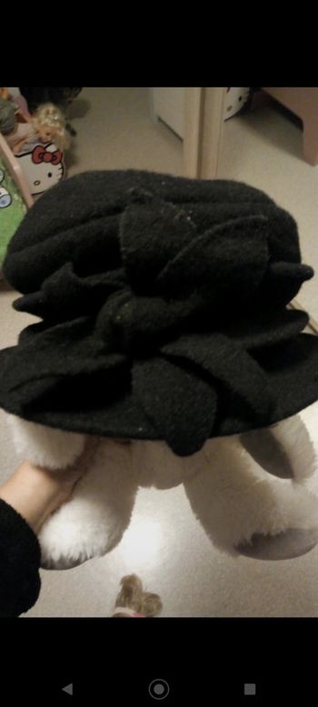 Bonnet chapeau en laine