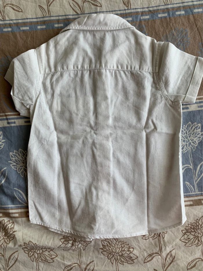 Chemise lin blanc Palomino t98 - photo numéro 3