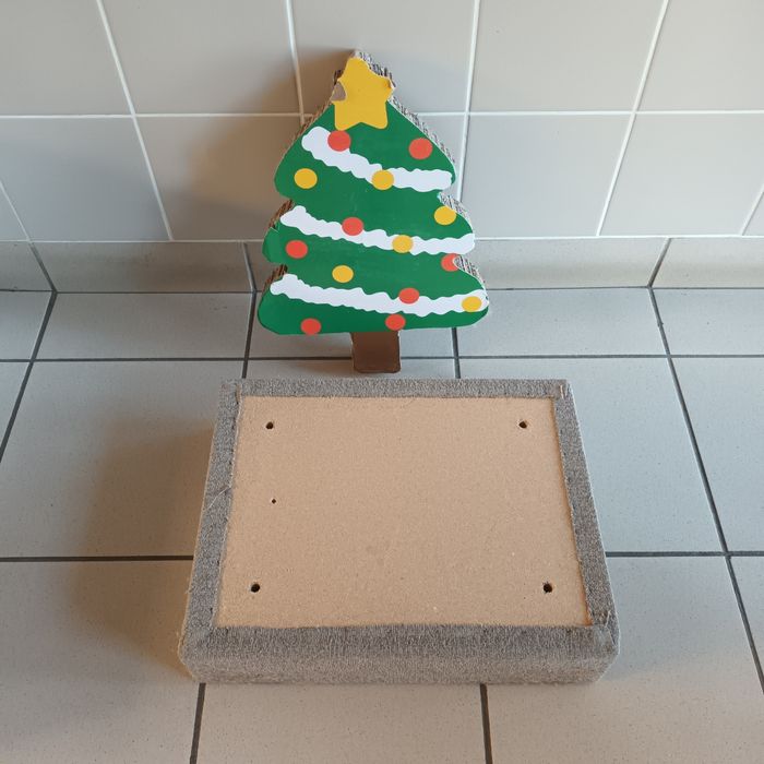 Panier pour chat + Griffoir - photo numéro 4