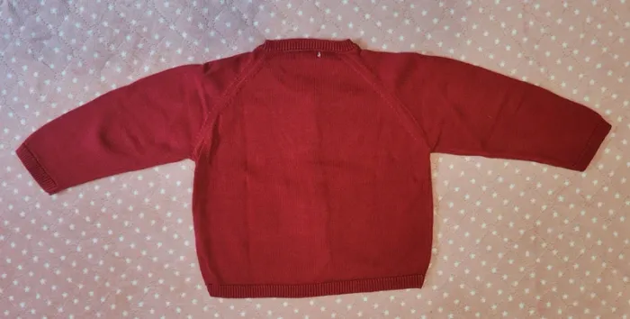 Gilet rouge - Taille 12mois - photo numéro 5