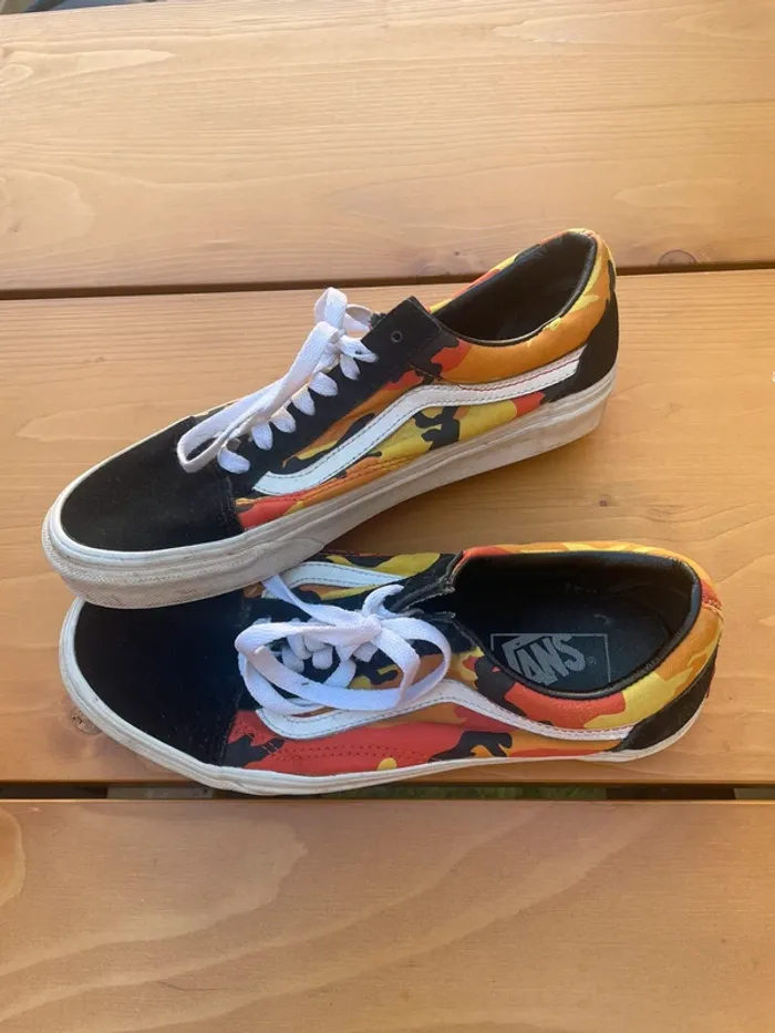 Vans Old Skool Pop Camo - photo numéro 2