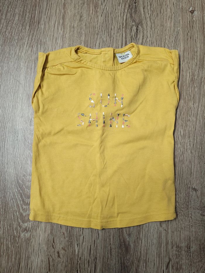 t-shirt sun shine tao 18 mois - photo numéro 3