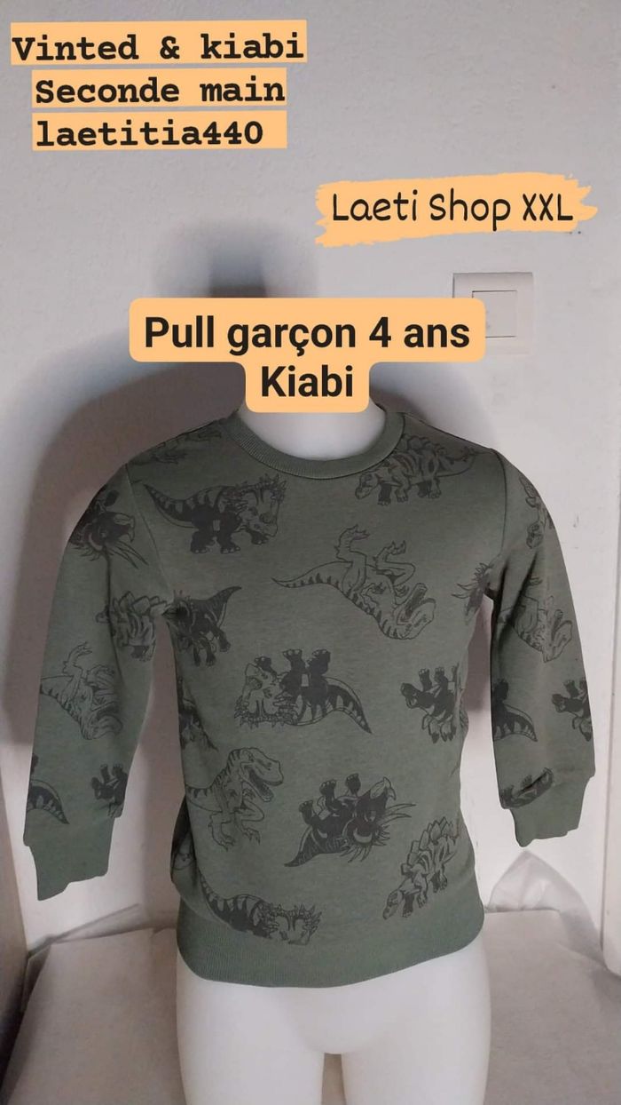 Pull garçon 4 ans