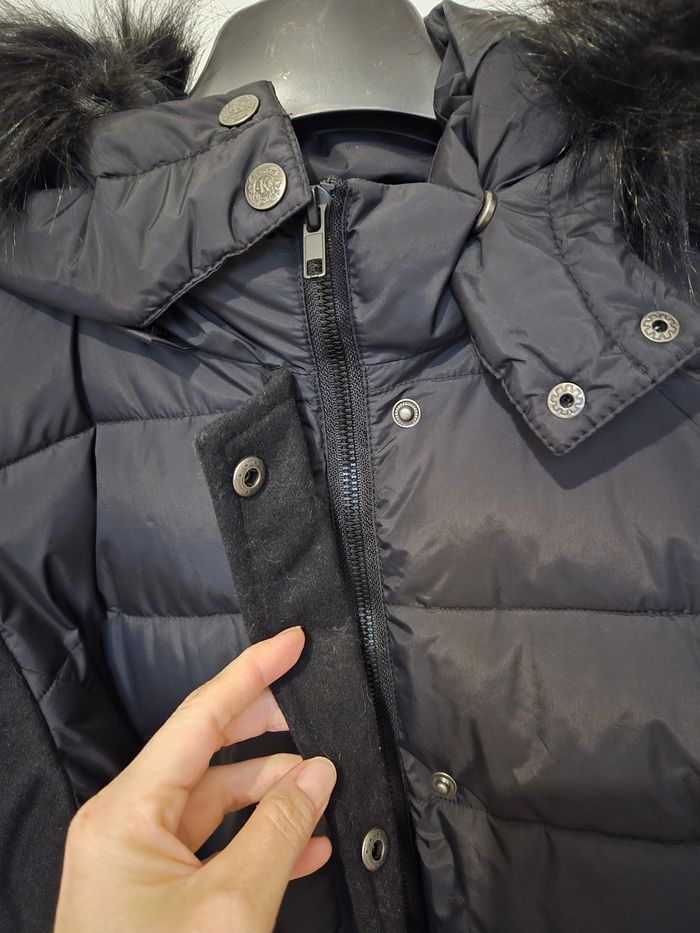 Manteau Kaporal bi matière - photo numéro 5