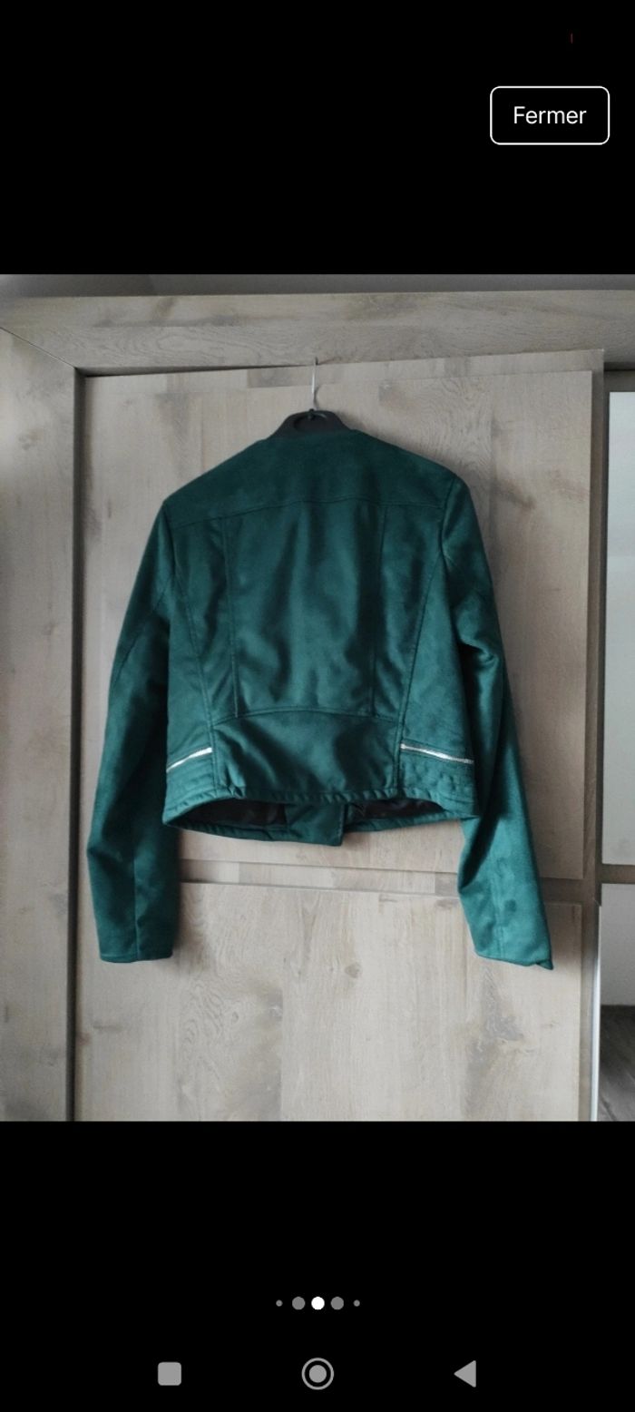 Veste Neuve vert foncé Cache Cache - photo numéro 5