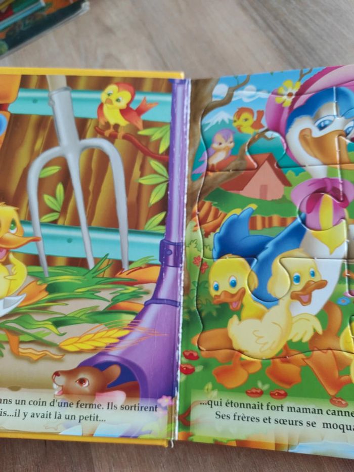Livre puzzle le vilain petit canard - photo numéro 8