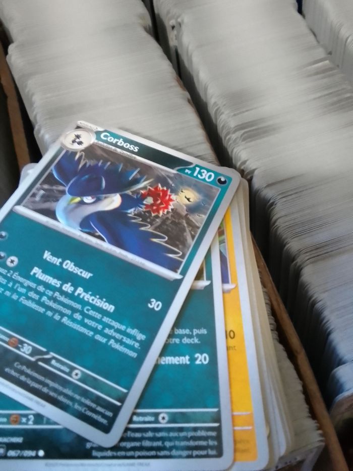 Lot de cartes Pokémon officielles