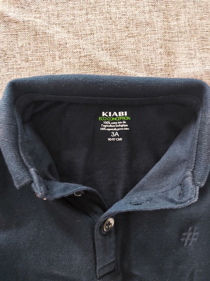 Polo en piqué de coton 3 ans Kiabi - photo numéro 2