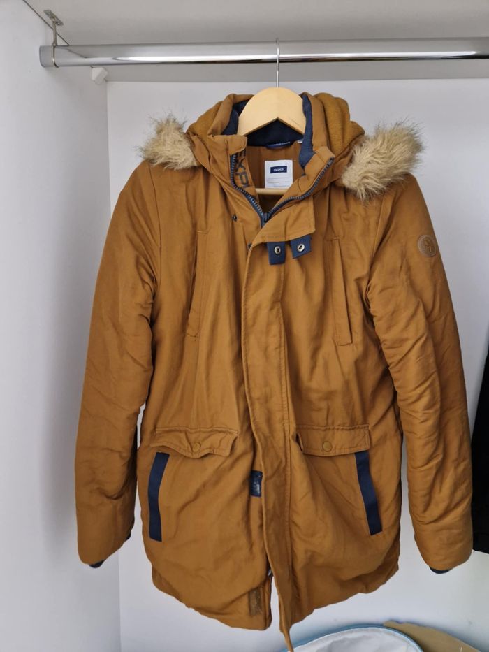 🧥 Parka Okaïdi garçon 14 ans – Capuche fourrure
