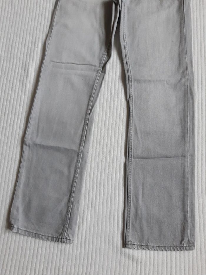 Pantalon jean gris Kiabi - photo numéro 3