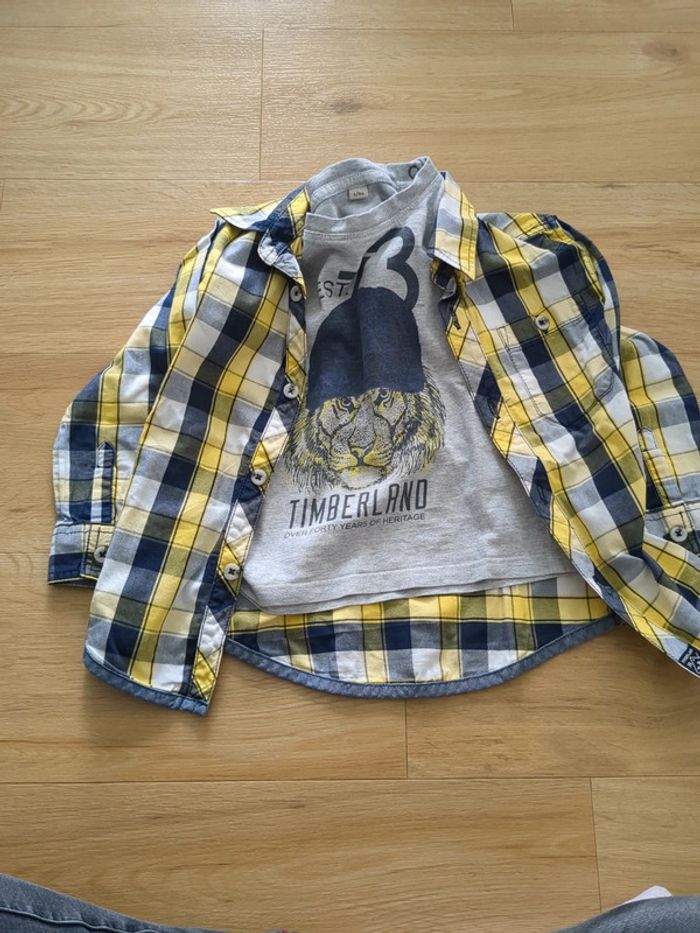Tee-shirt Timberland 2 ans - photo numéro 4