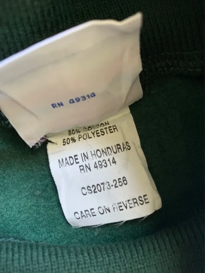 Pull Champion vert Taille M - photo numéro 4