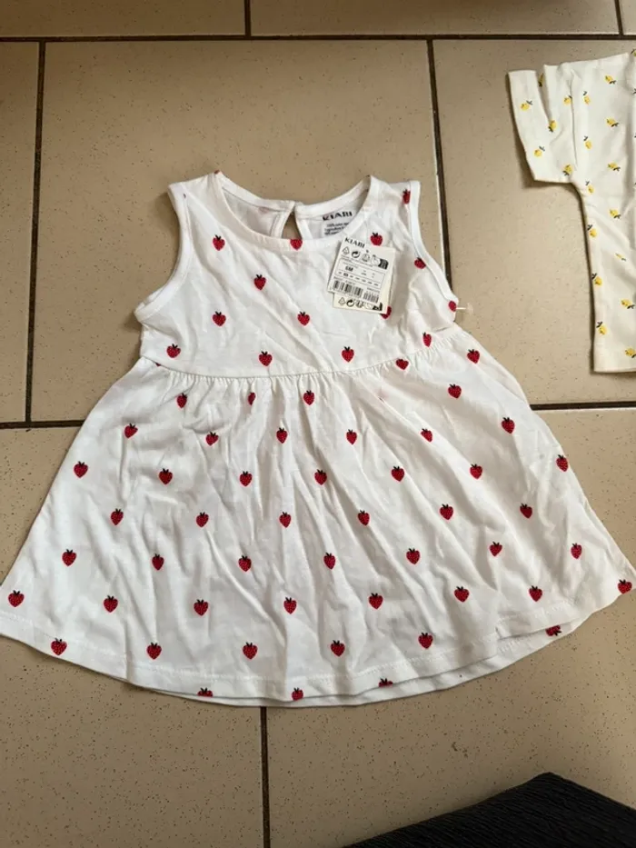 robe fraise kiabi