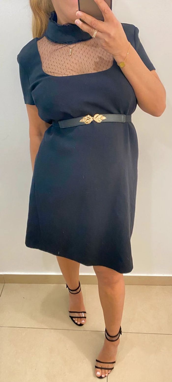 Superbe Robe Chic Droite Taille 42 - photo numéro 2