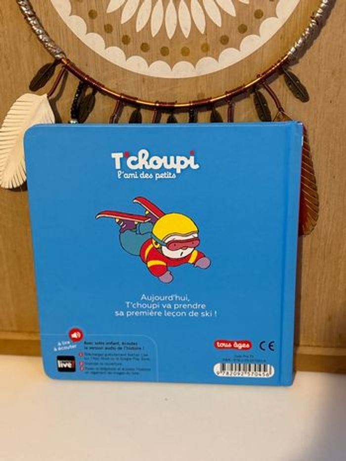 Livre tchoupi fait du ski - photo numéro 3