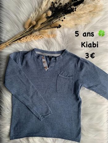 Pull 🍀 5 ans 🍀 Kiabi