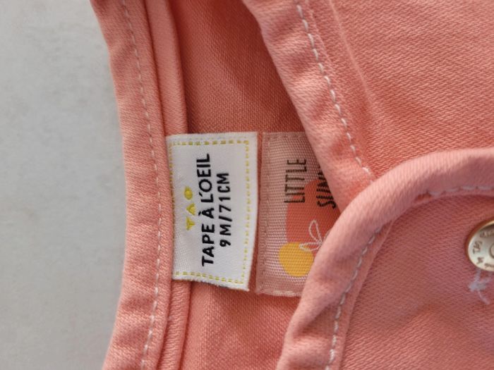 Veste en coton mi-saison Tape à l œil 09mois - photo numéro 2