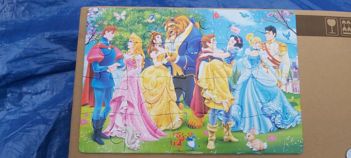 Princesses et leurs Princesse puzzle 20 pieces