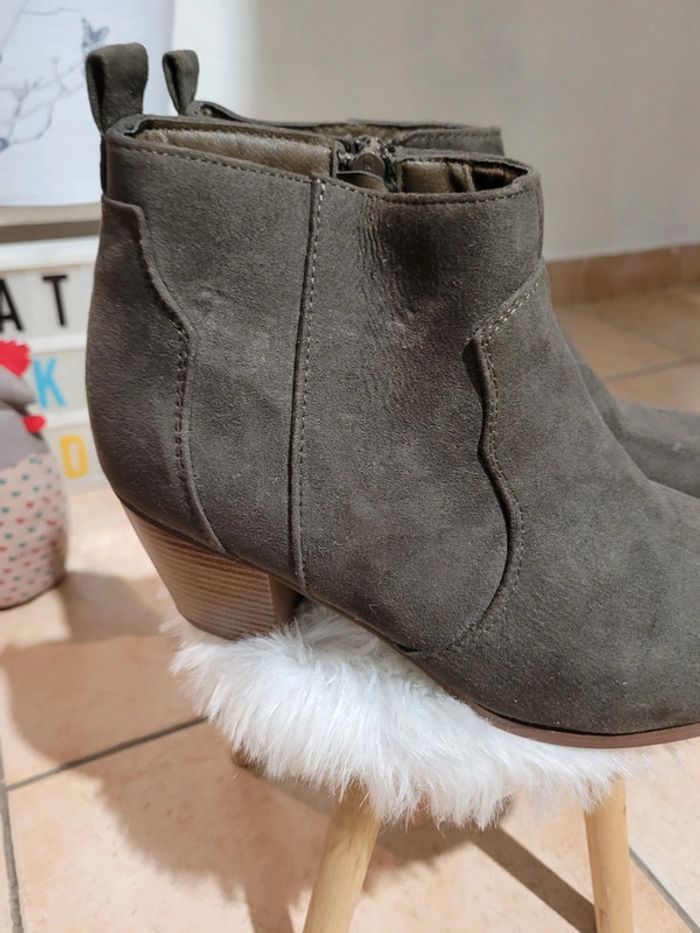 Bottines kaki - photo numéro 4