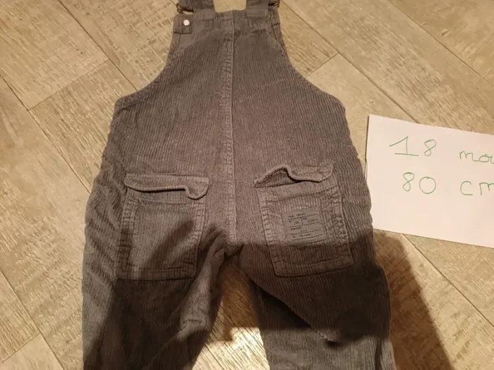 Salopette Zara 18 mois 80 cm - photo numéro 5