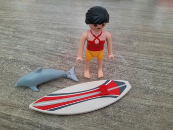 Playmobil 70423 surfeuse et dauphin