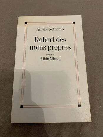 Livre robot des noms propres