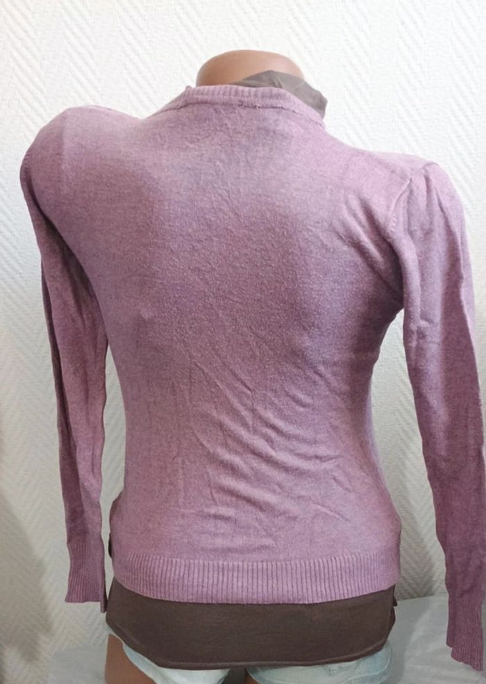 Pull d'hiver femme taille M marque 2 elles - photo numéro 2