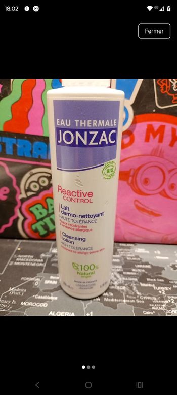 Lait dermo nettoyant Jonzac