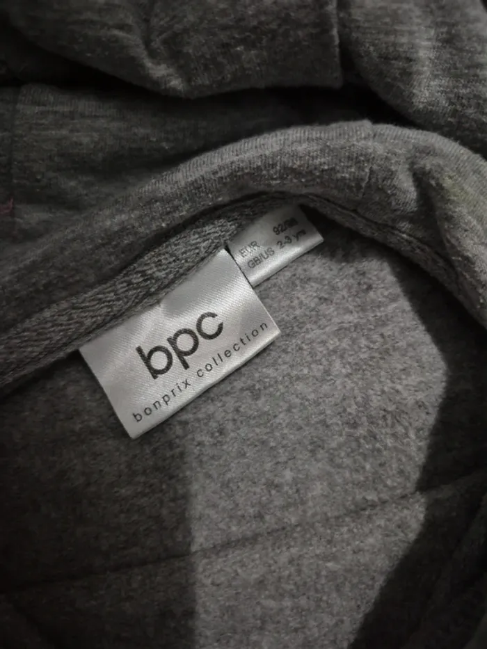 Sweat à capuche gris - photo numéro 3