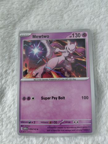 Carte Pokémon Mewtwo