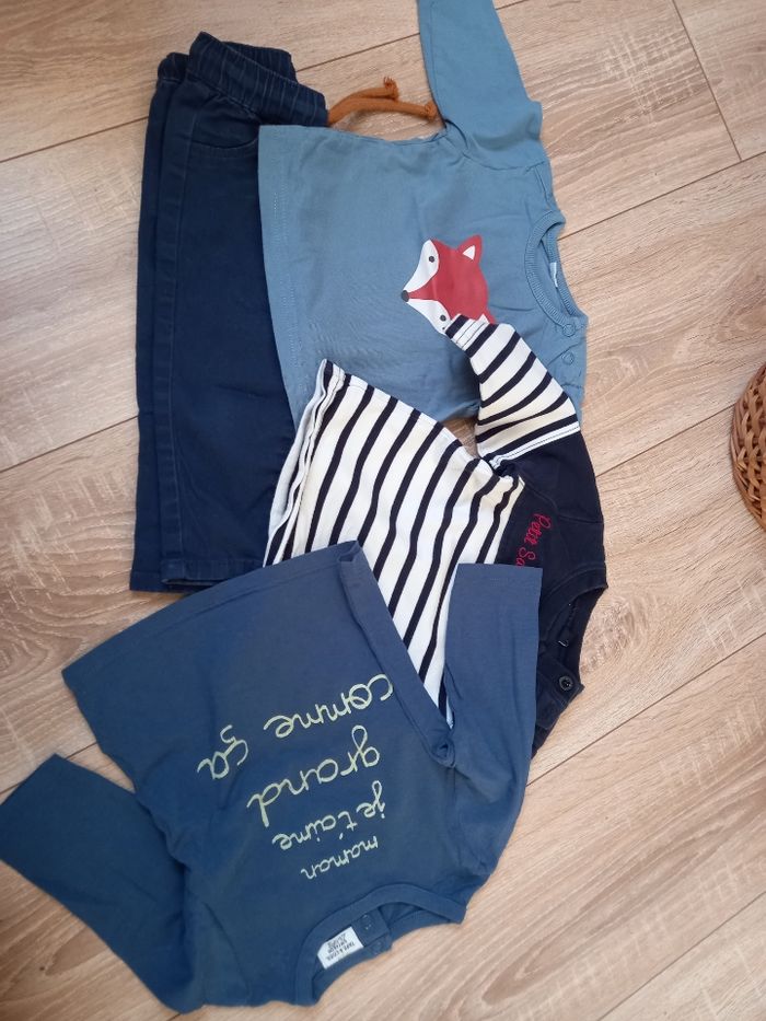 Lot vêtements hiver bébé 6 mois - photo numéro 2