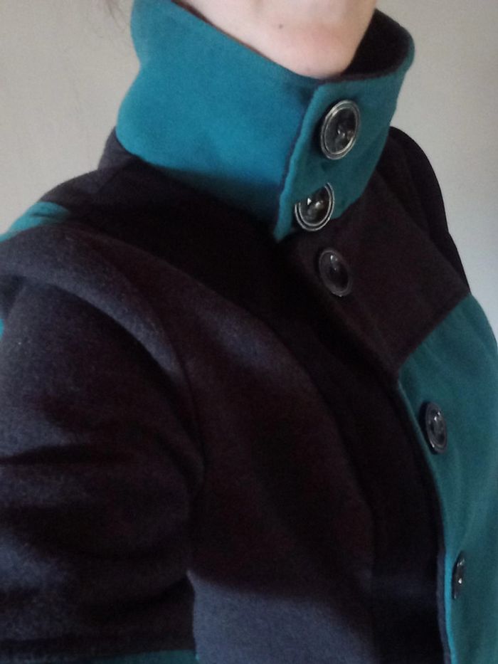 Manteau laine 3 couleurs - photo numéro 3