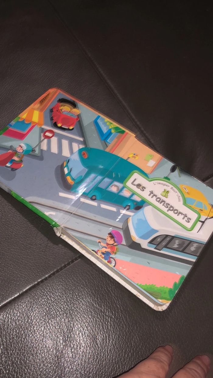 Livre bébé cartonné « Les transports » - photo numéro 2