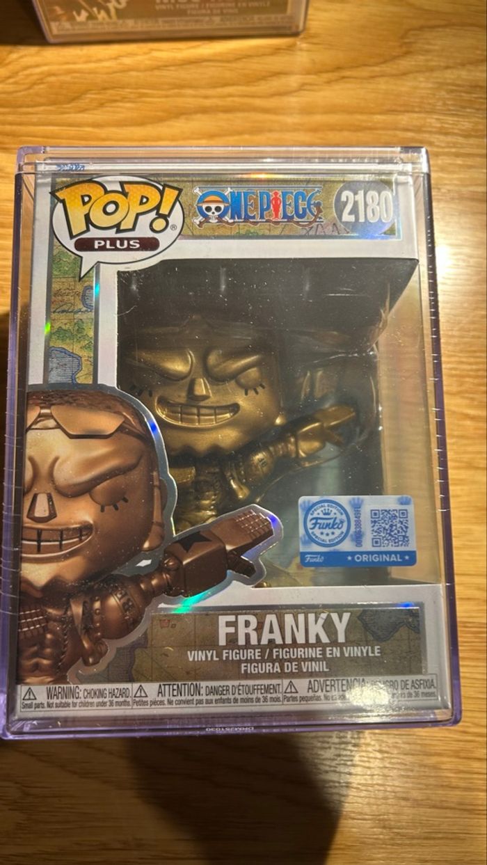 Funko Pop - Franky 2180 & Robin 2179 Bronze One Piece - photo numéro 7