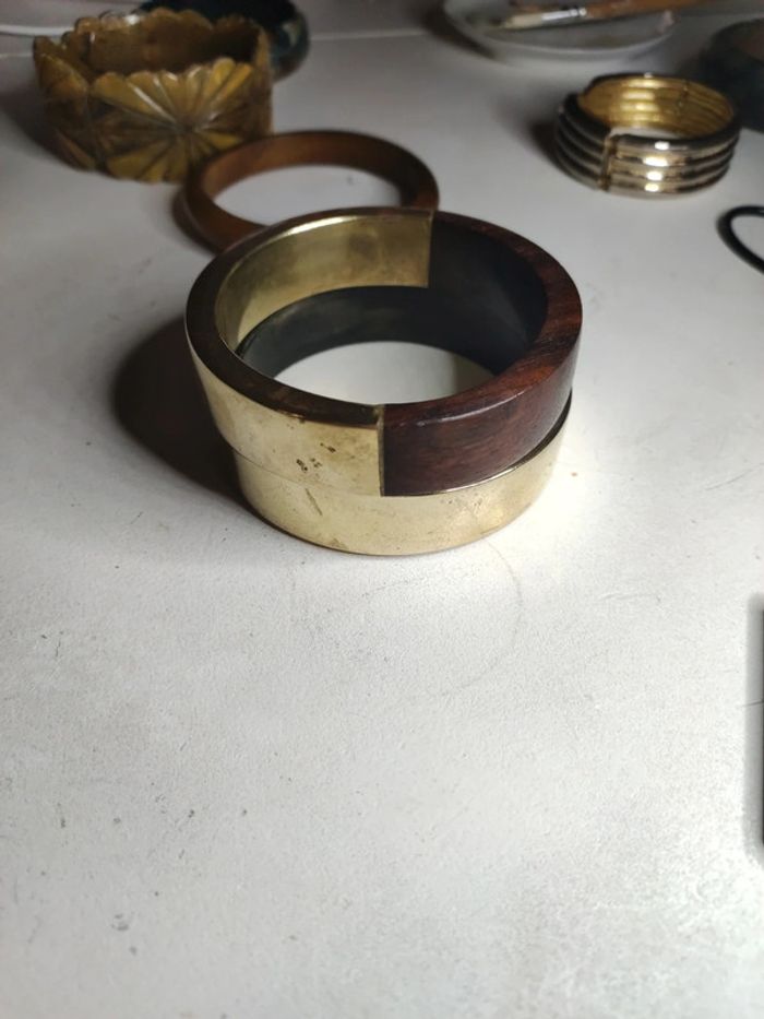 2 bracelets bi- matière - photo numéro 4