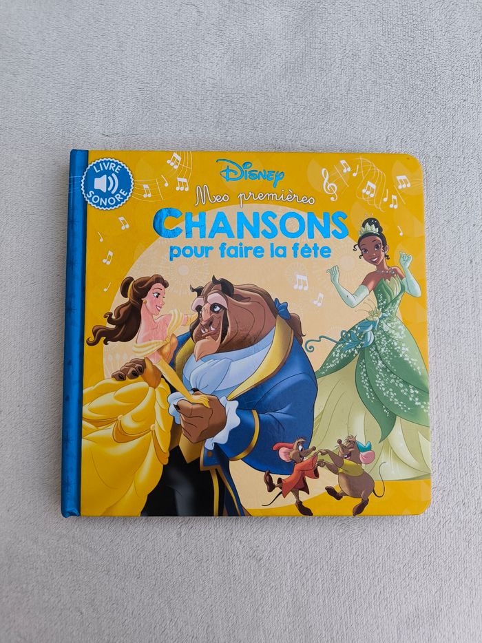 Livre musical Mes premières chansons pour faire la fête Disney - photo numéro 2