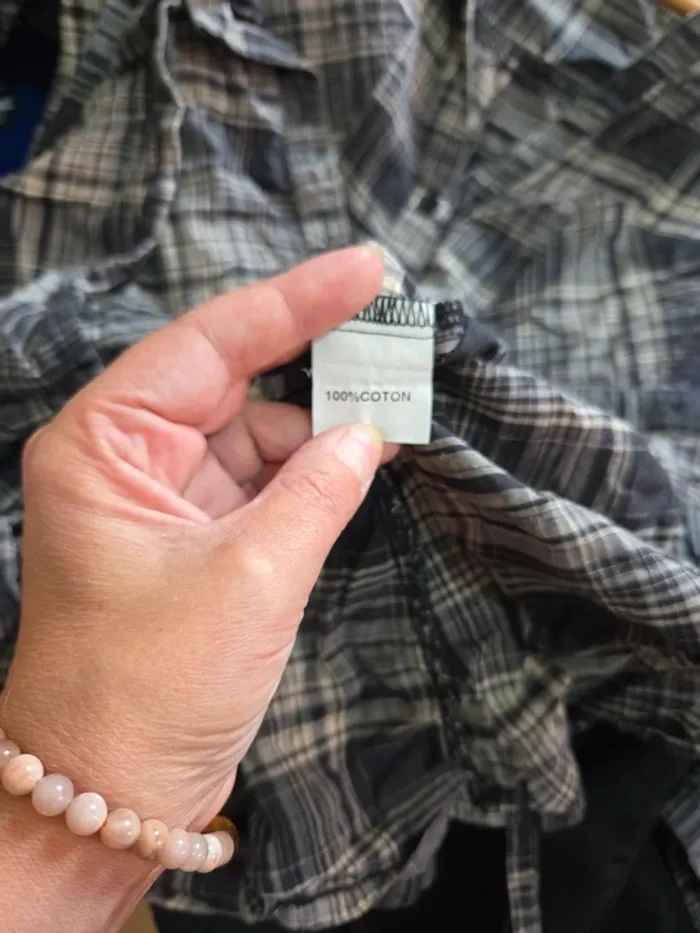 Chemise à carreaux 🌸 XXL - photo numéro 4