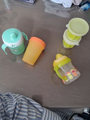 🐰🎍 lot repas divers plastique pour bebe