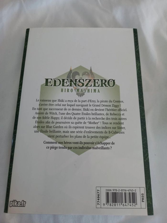 Edens Zero Tome 3 – 3 € - photo numéro 2