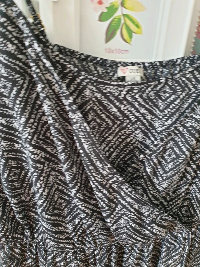 PROMO🌞Robe longue Guess bretelles réglables et fente sur l'avant - photo numéro 4