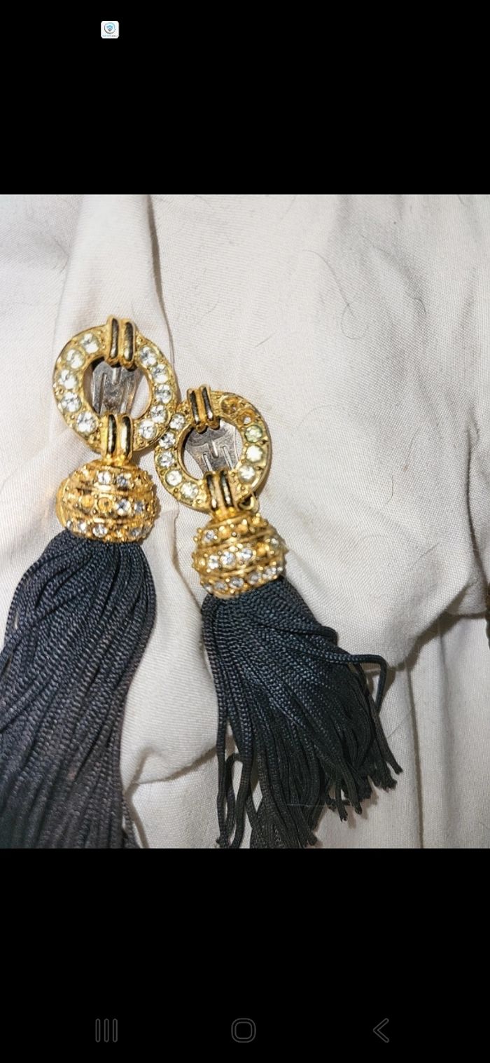 Boucles d'oreilles Vintage - photo numéro 2
