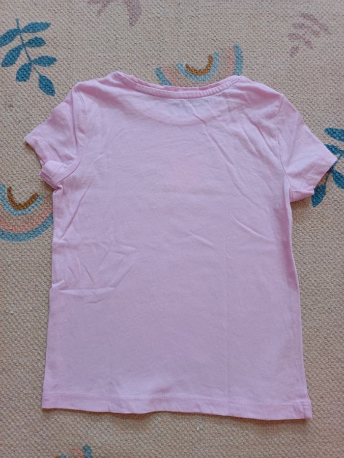T-shirt rose love mum maman 4 ans kiabi - photo numéro 3