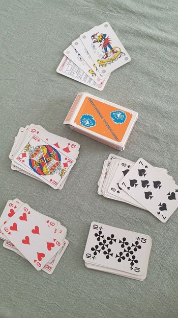 Collection objet publicitaire jeu de cartes Credit Lyonnais 