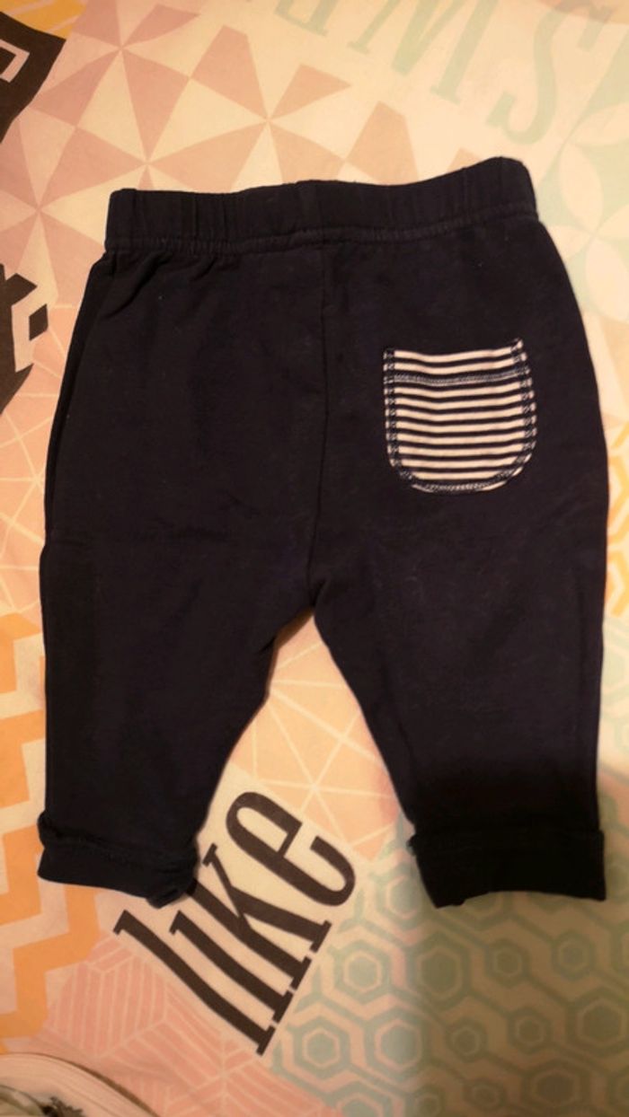 Pantalon matière molletonnée 1 mois - photo numéro 2