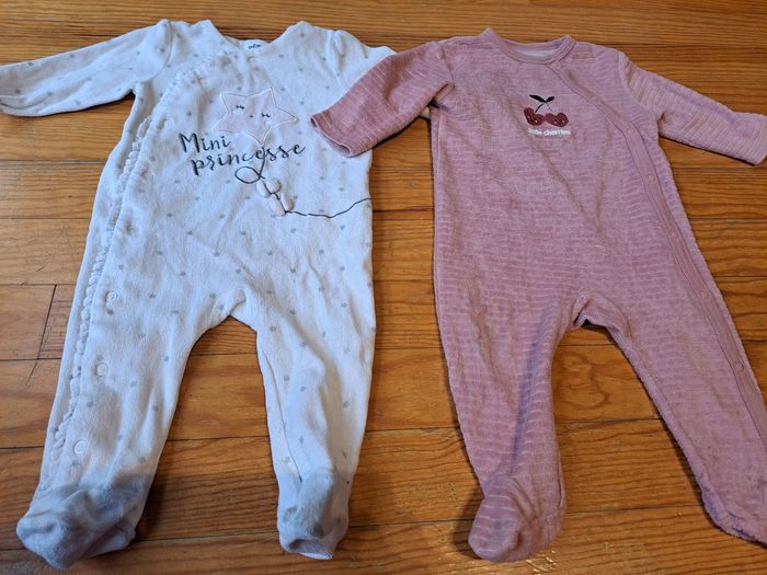 Lot grenouillère fille