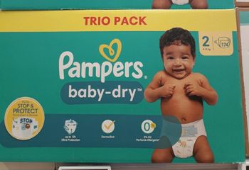Pampers couches taille 2