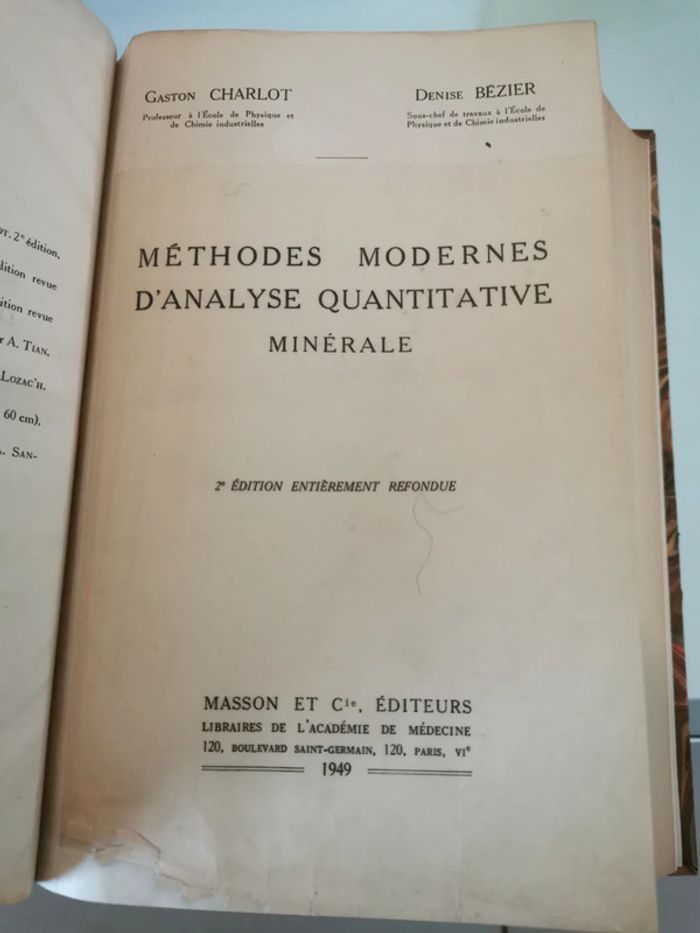 Analyse quantitative minérale - photo numéro 2