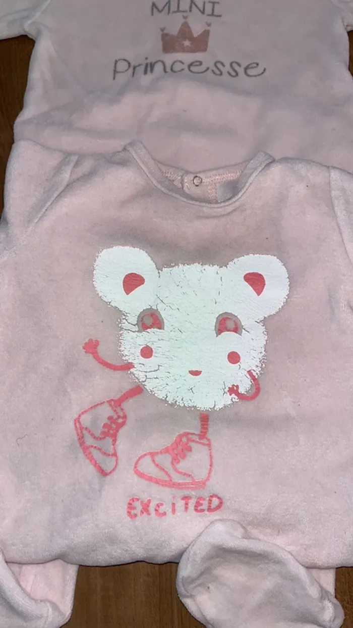 Lot de 2 pyjamas kimadi 12 mois - photo numéro 3