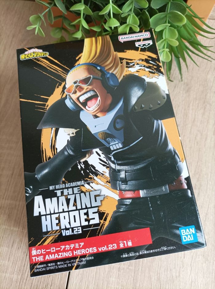 Figurine present Mic My Hero Academia Mha banpresto Amazing Heroes Bandai Namco
