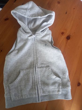 Gilet sans manche 2 ans